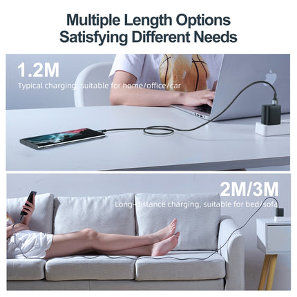 JOYROOM S-UC027A10 Extraordinary Series 3A USB-A to USB-C / Type-C Fast Charging Data Cable, Type-C, 1.2m