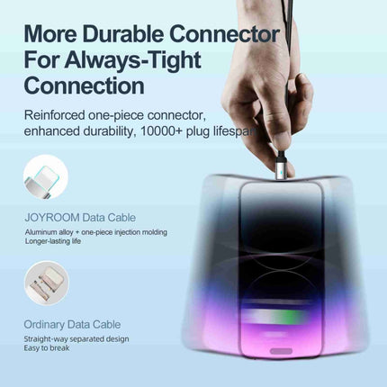 JOYROOM S-UL012A10 Extraordinary Series 2.4A USB-A to 8 Pin Fast Charging Data Cable, 20W 8 Pin, 1.2m