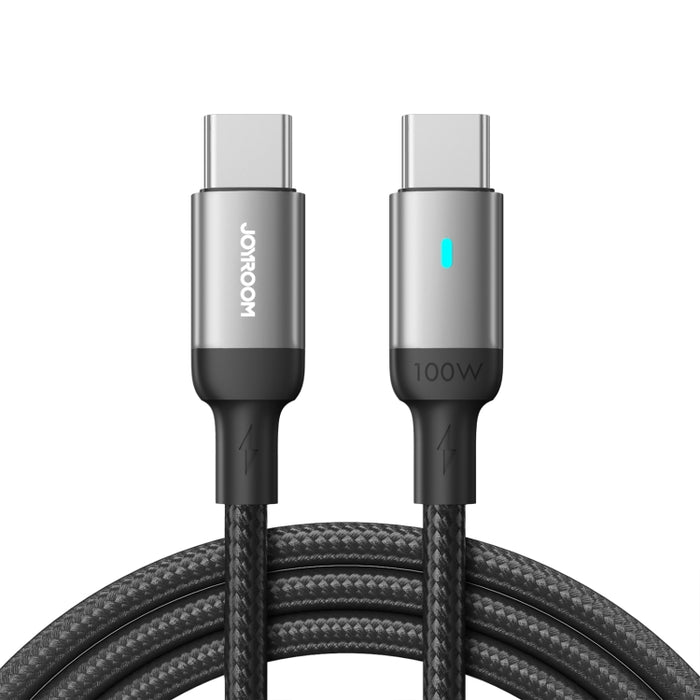 Cable de datos de carga rápida JOYROOM S-CC100A10 Extraordinary Series de 100 W USB-C/Tipo-C a USB-C/Tipo-C, 100 W Tipo-C, 1,2 m, 100 W Tipo-C, 2 m, 100 W Tipo-C, 2 m