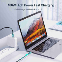JOYROOM S-CC100A10 Extraordinary Series 100 W USB-C/Typ-C auf USB-C/Typ-C Schnellladedatenkabel, 100 W Typ-C, 1,2 m, 100 W Typ-C, 2 m, 100 W Typ-C, 2 m