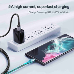 JOYROOM S-CC100A10 Extraordinary Series 100 W USB-C/Typ-C auf USB-C/Typ-C Schnellladedatenkabel, 100 W Typ-C, 1,2 m, 100 W Typ-C, 2 m, 100 W Typ-C, 2 m