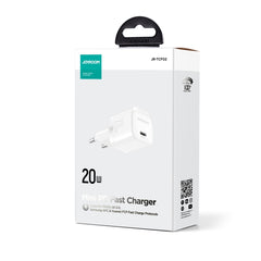 JOYROOM JR-TCF02 PD Type-C 20W Mini Charger, EU Plug, UK Plug