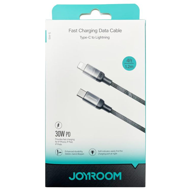 JOYROOM S-CL020A10 Extraordinary Series 30W USB-C / Type-C to 8 Pin Fast Charging Data Cable, 8 Pin, 1.2m