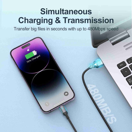 JOYROOM S-CL020A10 Extraordinary Series 30W USB-C / Type-C to 8 Pin Fast Charging Data Cable, 8 Pin, 1.2m