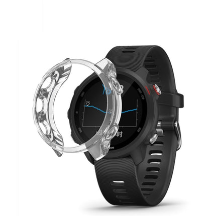 TPU Translucent Watch Case, For Garmin Forerunner 245