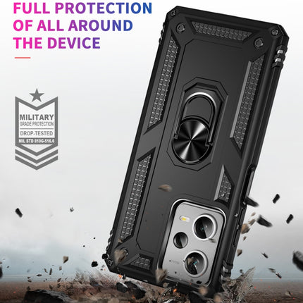 Shockproof TPU + PC Phone Case with Holder, For Xiaomi Redmi Note 12 Pro+, For Xiaomi Redmi Note 12 Pro 5G, For Xiaomi Redmi Note 12 5G Global