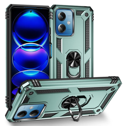 Shockproof TPU + PC Phone Case with Holder, For Xiaomi Redmi Note 12 Pro+, For Xiaomi Redmi Note 12 Pro 5G, For Xiaomi Redmi Note 12 5G Global