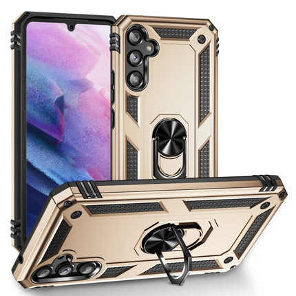 Shockproof TPU + PC Phone Case with Holder, For Samsung Galaxy A34