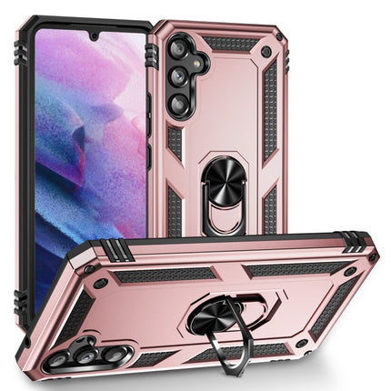 Shockproof TPU + PC Phone Case with Holder, For Samsung Galaxy A34