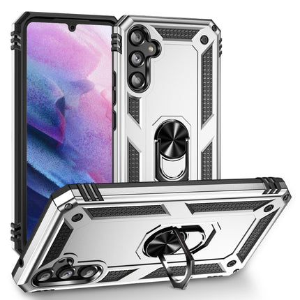 Shockproof TPU + PC Phone Case with Holder, For Samsung Galaxy A34