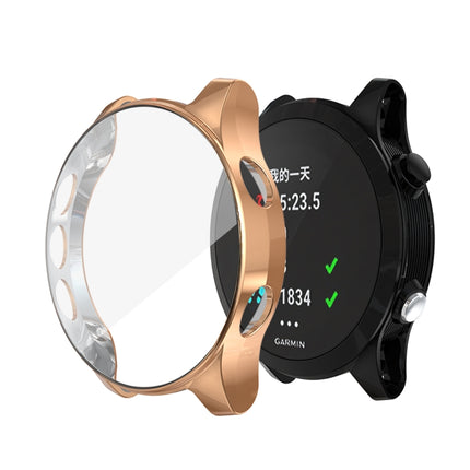 TPU Electroplated Watch Case, For Garmin Forerunner 935