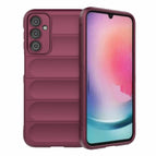 For Samsung Galaxy A24 5G / A24 4G / Wine Red