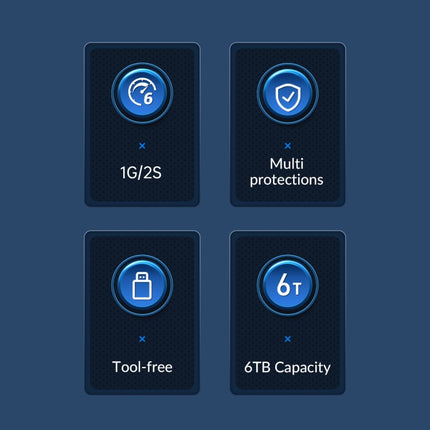 ORICO ORICO-2526C3-V1 2,5 Zoll USB 3.0 USB-A auf Typ-C Festplattengehäuse Externes Speichergehäuse, Typ-C