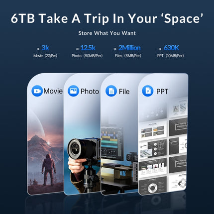 ORICO ORICO-2526C3-V1 2,5 Zoll USB 3.0 USB-A auf Typ-C Festplattengehäuse Externes Speichergehäuse, Typ-C