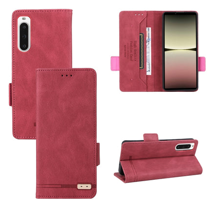 Magnetic Clasp Flip Leather Phone Case, For Sony Xperia 10 V