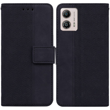 Geometric Embossed Leather Phone Case, For Motorola Moto G13 / G23 / G53, For Motorola Moto  G73, For OnePlus 11, For OPPO Reno8 T  4G