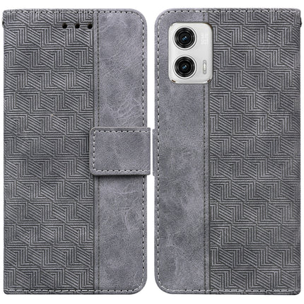Geometric Embossed Leather Phone Case, For Motorola Moto G13 / G23 / G53, For Motorola Moto  G73, For OnePlus 11, For OPPO Reno8 T  4G