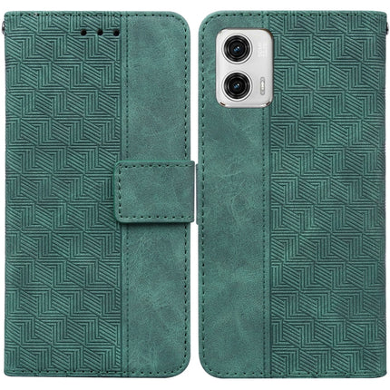 Geometric Embossed Leather Phone Case, For Motorola Moto G13 / G23 / G53, For Motorola Moto  G73, For OnePlus 11, For OPPO Reno8 T  4G