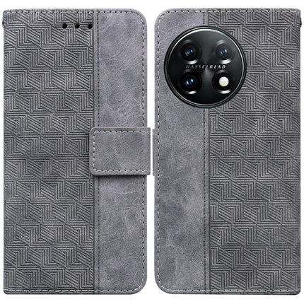 Geometric Embossed Leather Phone Case, For Motorola Moto G13 / G23 / G53, For Motorola Moto  G73, For OnePlus 11, For OPPO Reno8 T  4G