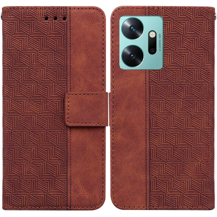 Geometric Embossed Leather Phone Case, For Infinix Zero 20, For Tecno Spark Go 2023 / Pop 7 Pro, For Honor 70, For Honor 80