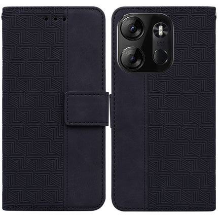 Geometric Embossed Leather Phone Case, For Infinix Zero 20, For Tecno Spark Go 2023 / Pop 7 Pro, For Honor 70, For Honor 80