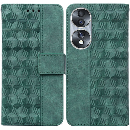 Geometric Embossed Leather Phone Case, For Infinix Zero 20, For Tecno Spark Go 2023 / Pop 7 Pro, For Honor 70, For Honor 80