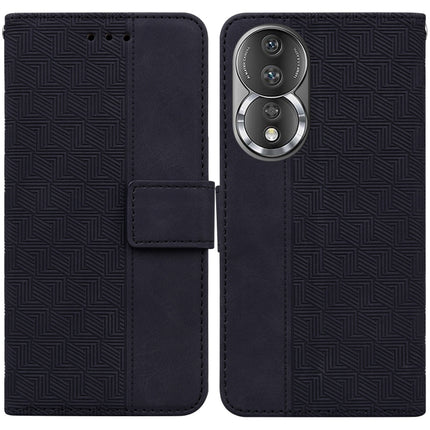 Geometric Embossed Leather Phone Case, For Infinix Zero 20, For Tecno Spark Go 2023 / Pop 7 Pro, For Honor 70, For Honor 80