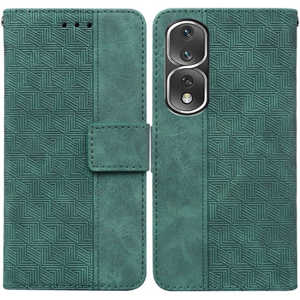 Geometric Embossed Leather Phone Case, For Honor 80 Pro, For Honor 80 SE, For Honor X8 5G, For Honor X9a
