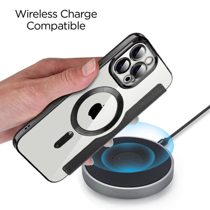 MagSafe Magnetic RFID Anti-theft Leather Phone Case, For iPhone 14 Pro Max, For iPhone 14 Pro, For iPhone 14
