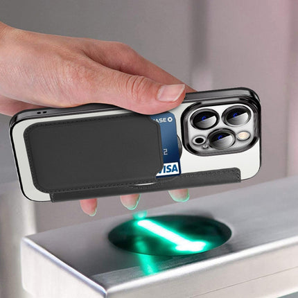 MagSafe Magnetic RFID Anti-theft Leather Phone Case, For iPhone 14 Pro Max, For iPhone 14 Pro, For iPhone 14
