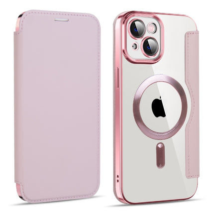 MagSafe Magnetic RFID Anti-theft Leather Phone Case, For iPhone 14 Plus, For iPhone 13 Pro Max, For iPhone 13 Pro