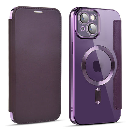 MagSafe Magnetic RFID Anti-theft Leather Phone Case, For iPhone 13, For iPhone 12 Pro Max, For iPhone 12 Pro