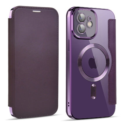 MagSafe Magnetic RFID Anti-theft Leather Phone Case, For iPhone 12, For iPhone 11 Pro Max, For iPhone 11