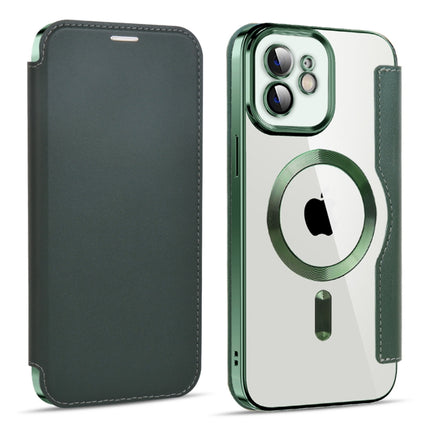 MagSafe Magnetic RFID Anti-theft Leather Phone Case, For iPhone 12, For iPhone 11 Pro Max, For iPhone 11