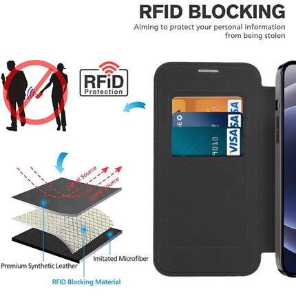 MagSafe Magnetic RFID Anti-theft Leather Phone Case, For iPhone 12, For iPhone 11 Pro Max, For iPhone 11