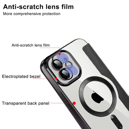 MagSafe Magnetic RFID Anti-theft Leather Phone Case, For iPhone 12, For iPhone 11 Pro Max, For iPhone 11