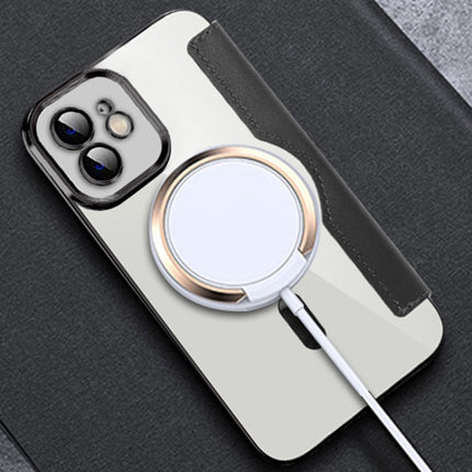 MagSafe Magnetic RFID Anti-theft Leather Phone Case, For iPhone 12, For iPhone 11 Pro Max, For iPhone 11