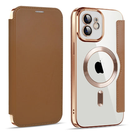 MagSafe Magnetic RFID Anti-theft Leather Phone Case, For iPhone 12, For iPhone 11 Pro Max, For iPhone 11