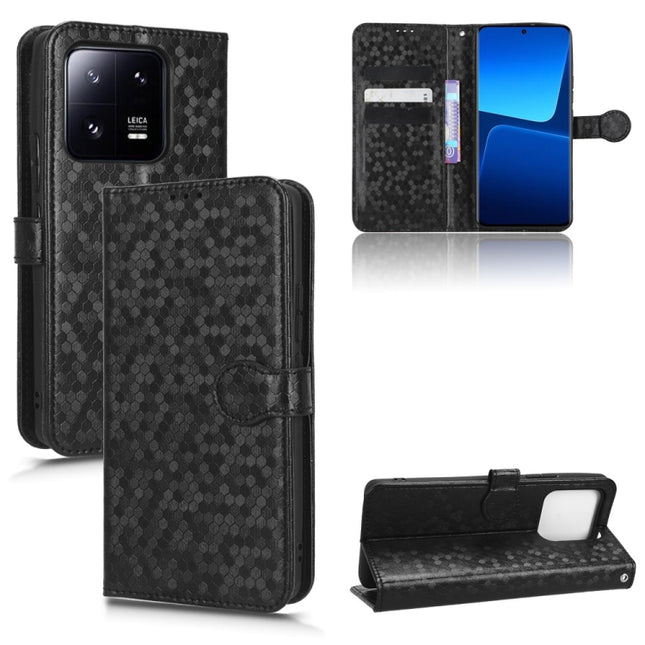 Honeycomb Dot Texture Leather Phone Case, For Xiaomi 13, For Xiaomi 13 Pro, For Xiaomi 12 Ultra, For Xiaomi Redmi Note 12 5G