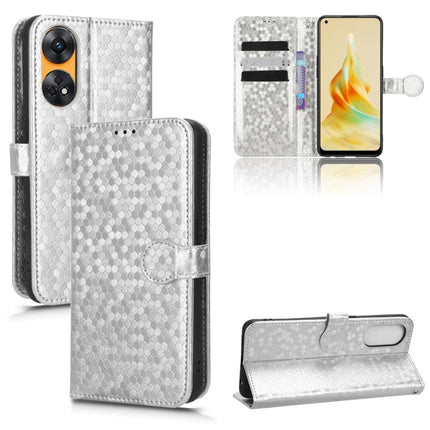 Honeycomb Dot Texture Leather Phone Case, For OPPO A58 5G, For OPPO Reno8 T 4G, For OPPO Reno9 Pro, For OPPO Reno9 Pro+