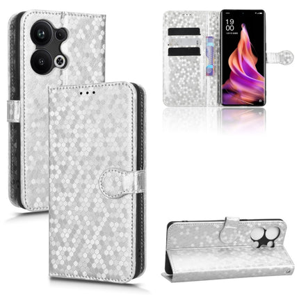 Honeycomb Dot Texture Leather Phone Case, For OPPO A58 5G, For OPPO Reno8 T 4G, For OPPO Reno9 Pro, For OPPO Reno9 Pro+