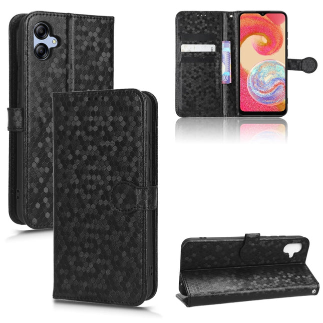 Honeycomb Dot Texture Leather Phone Case, For Samsung Galaxy A34 5G, For Samsung Galaxy A14 5G, For Samsung Galaxy A14 4G, For Samsung Galaxy A04e