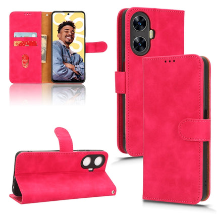 Skin Feel Magnetic Flip Leather Phone Case, For Realme C55, For TCL ION X, For vivo S16e, For Xiaomi Redmi Note 12 Pro+ 5G