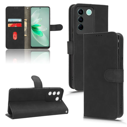 Skin Feel Magnetic Flip Leather Phone Case, For Realme C55, For TCL ION X, For vivo S16e, For Xiaomi Redmi Note 12 Pro+ 5G