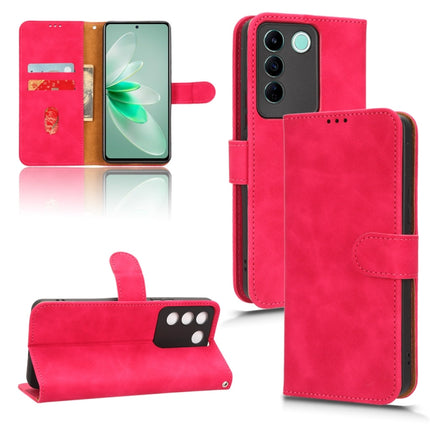Skin Feel Magnetic Flip Leather Phone Case, For Realme C55, For TCL ION X, For vivo S16e, For Xiaomi Redmi Note 12 Pro+ 5G