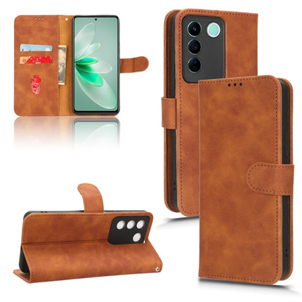 Skin Feel Magnetic Flip Leather Phone Case, For Realme C55, For TCL ION X, For vivo S16e, For Xiaomi Redmi Note 12 Pro+ 5G