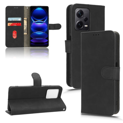 Skin Feel Magnetic Flip Leather Phone Case, For Realme C55, For TCL ION X, For vivo S16e, For Xiaomi Redmi Note 12 Pro+ 5G