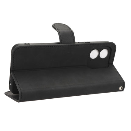 Skin Feel Magnetic Flip Leather Phone Case, For Honor X5, For Samsung Galaxy A24 4G, For ZTE Blade V40 Design