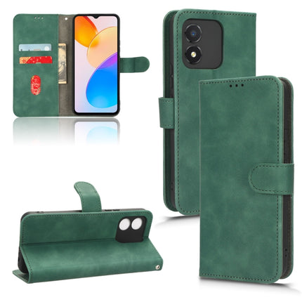 Skin Feel Magnetic Flip Leather Phone Case, For Honor X5, For Samsung Galaxy A24 4G, For ZTE Blade V40 Design