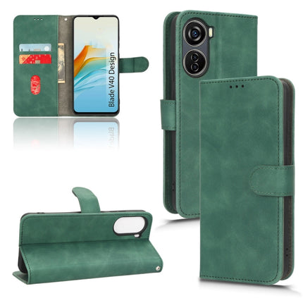 Skin Feel Magnetic Flip Leather Phone Case, For Honor X5, For Samsung Galaxy A24 4G, For ZTE Blade V40 Design